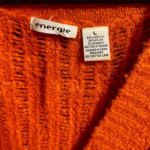 VINTAGE ENERGIE V NECK SWEATER - Picture 3 of 3